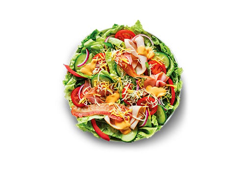 Subway Melt Salade