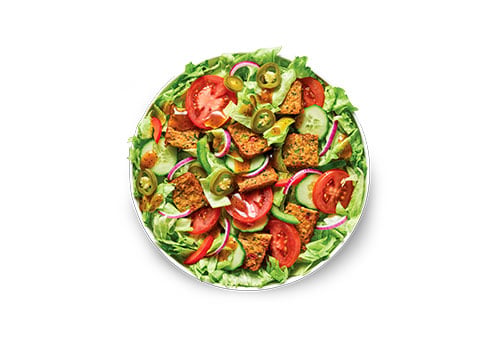 Vegan Patty Salade