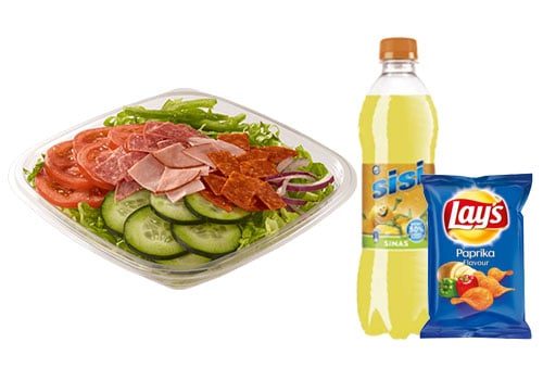 Italian B.M.T. Salade menu