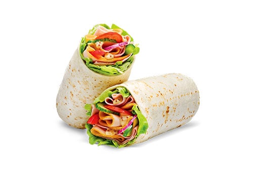 Kalkoenfilet & Ham Wrap