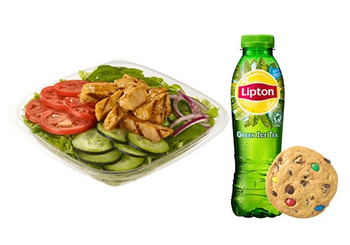 Chicken Teriyaki Salade menu