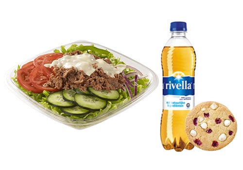 Steak & Cheese Salade menu