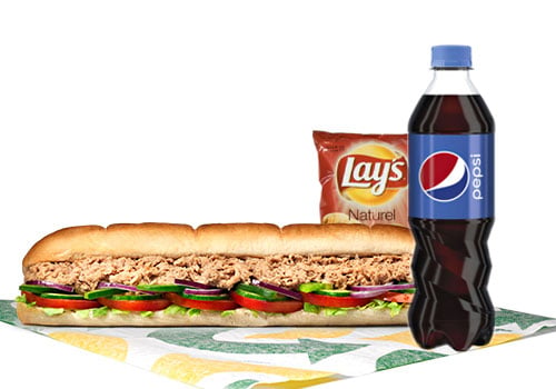 Tonijn 30cm menu