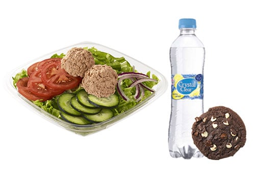 Tonijn Salade menu