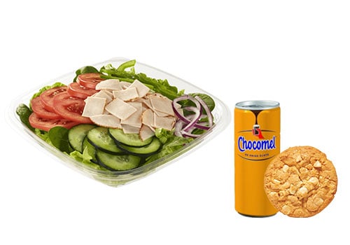 Kalkoenfilet Salade menu
