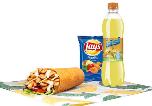 Chicken Fajita Wrap menu