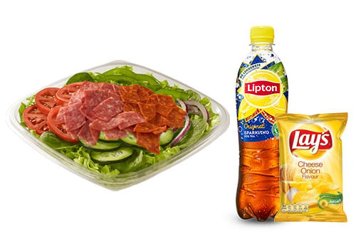 Spicy Italian Salade menu