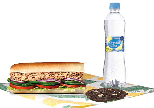 Tonijn 15cm menu