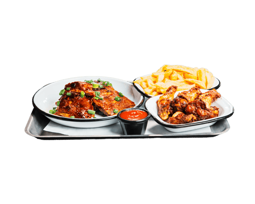 Ribs, Wings & Fries