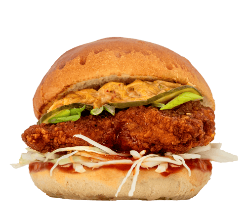 Korean Spicy Chicken Burger