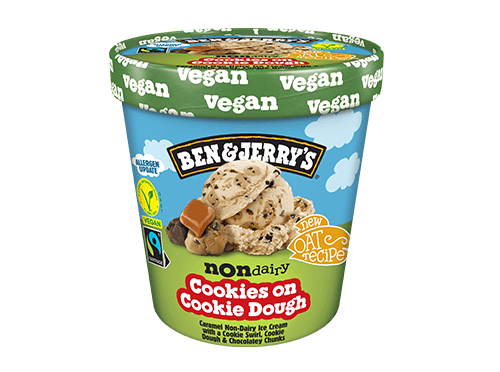 Ben & Jerry´s Cookies on Cookie Dough vegan (465 ml)