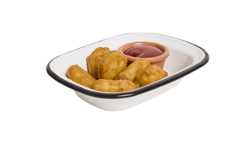Chicken Nuggets mit Pommes