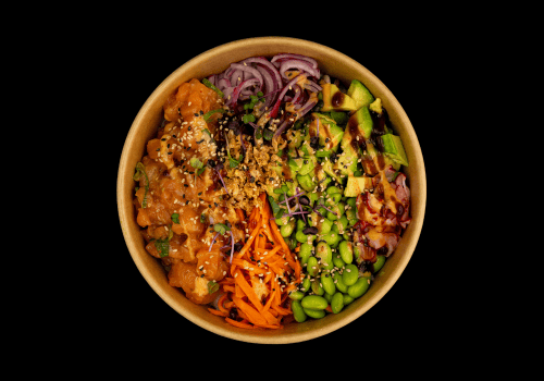 Marienkind (Lachs Tatar Bowl) Mittagsangebot