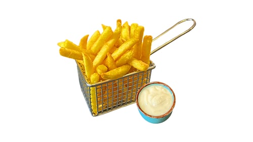 Pommes Frites mit Mayo