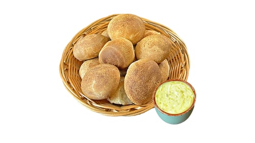 Panini mit Kräuterbutter