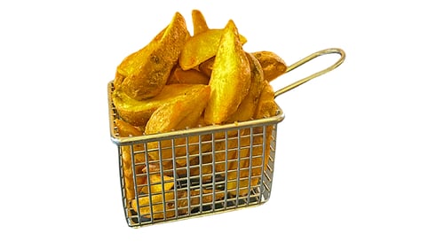 Potato Wedges  mit Sour Cream