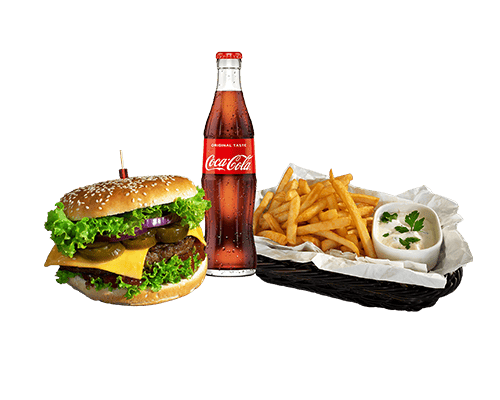 Chili Cheese Burger Menü