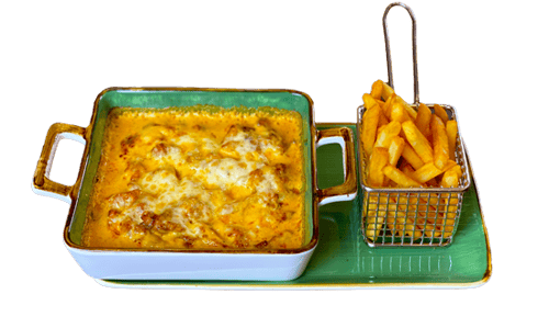 Gyros überbacken