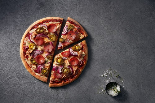 Pizza Neptun on Fire ø 26cm