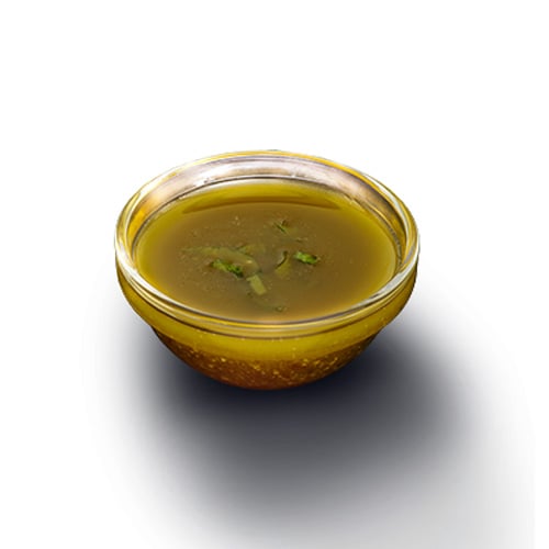 Rucola-Senf-Dressing