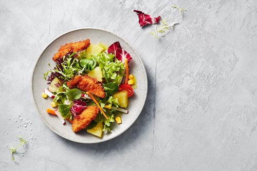 Crispy Chicken Salat