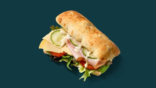 Sandwich ham & kaas