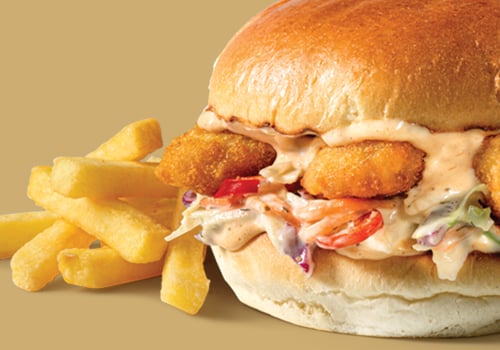 Vega Crush Burger Menu