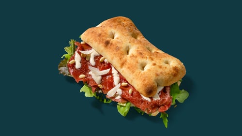 Sandwich carpaccio