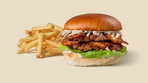 Truffelburger menu