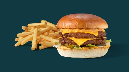 Cheese burgermenu