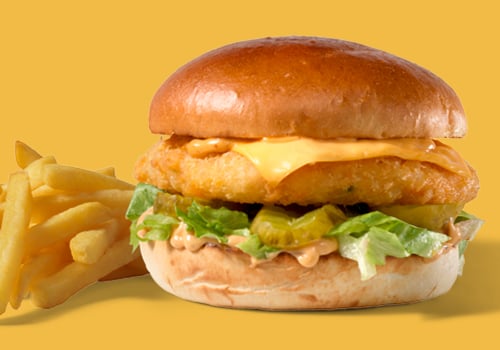 Shrimp Burger Menu