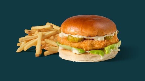 Shrimpburger menu