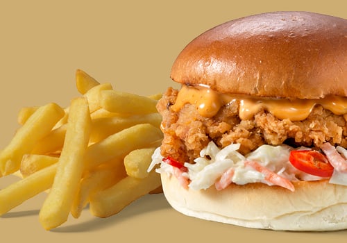 Chicken Crush burgermenu