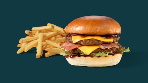 BBQ burgermenu