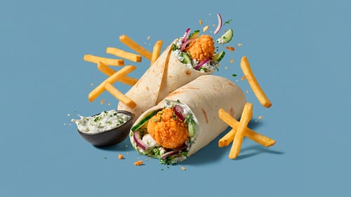 Chicken Tzatziki Wrap