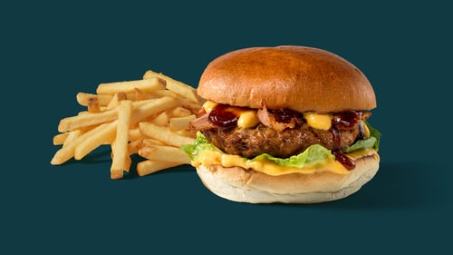 BBQ burgermenu