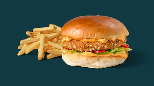 Avocadoburger menu