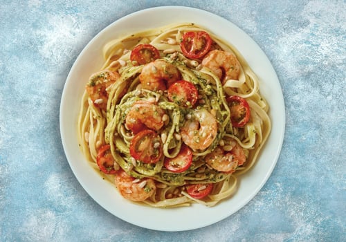 Pasta  Pesto Gamberetti