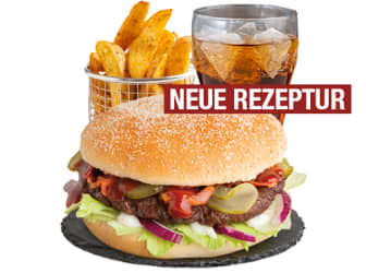 BBQ Bacon Burger Menü BBQ Bacon Burger Menü