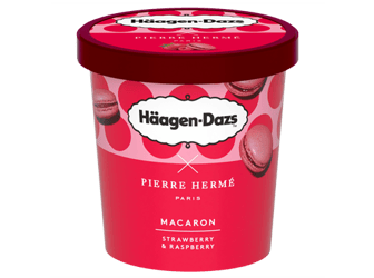 Häagen-Dazs Macaron Strawberry & Raspberry
