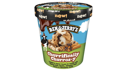 Ben & Jerry`s Churrifically Churros-y