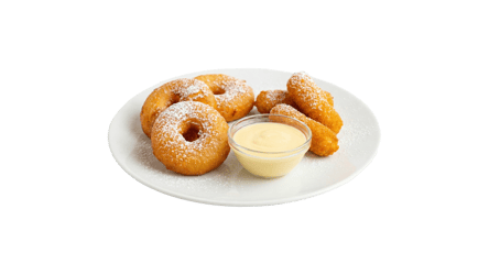 Apfelküchle & Kirschsticks