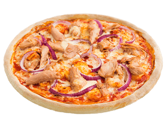 Glutenfreie Pizza Tonno