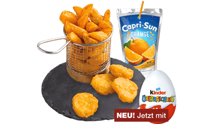 Kids Menü Nuggets & Pommes Kids Menü Nuggets & Pommes