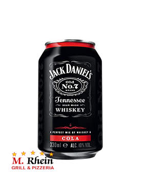 Jack Daniels Tennessee Whiskey & Cola Dose (EINWEG) 0,33l