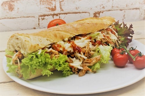 Pulled Pork BBQ Baguette Pulled Pork BBQ Baguette