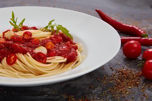 Pasta Arrabiata Pasta Arrabiata