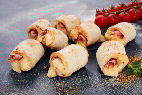 Pizzabrötchen Käse & Schinken 8 Stück Pizzabrötchen Käse & Schinken 8 Stück