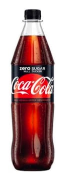 Coca Cola Zero 1l.