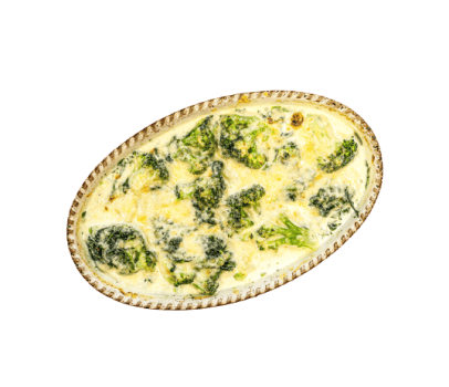 Broccoli-Spinat-Auflauf